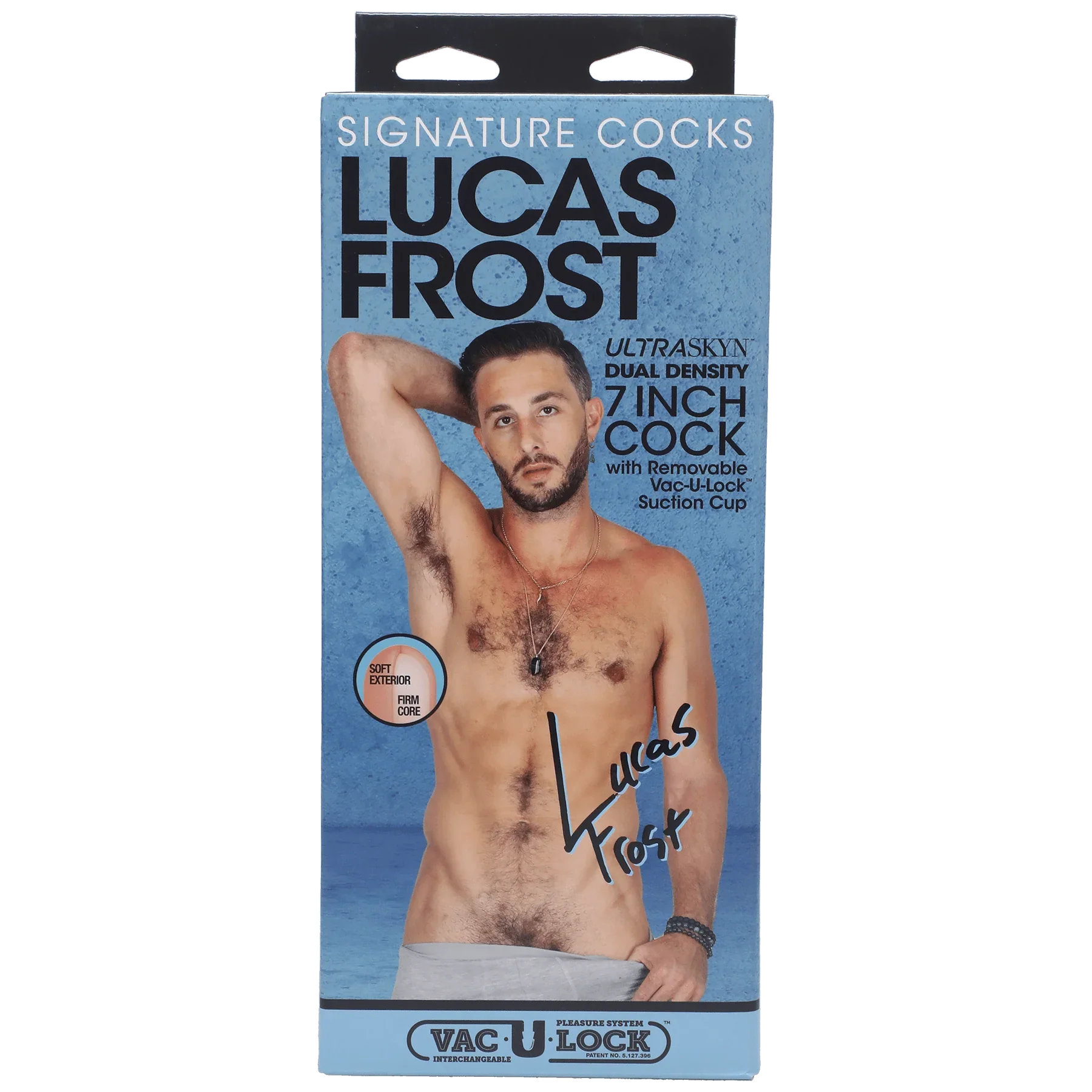 Signature Cocks Ultraskyn Lucas Frost Dildo - Buy At Luxury Toy X - Free 3-Day Shipping