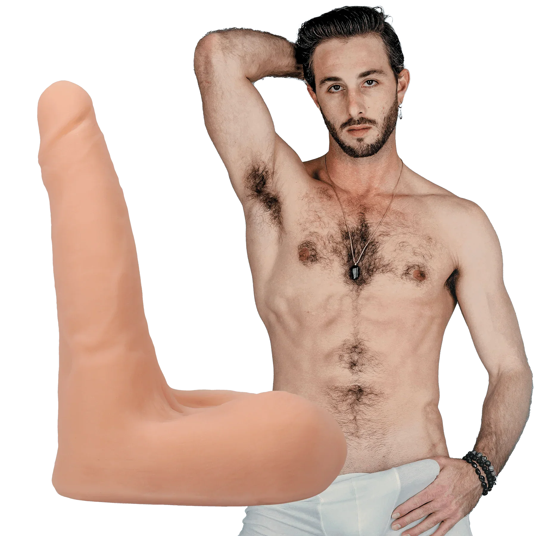Signature Cocks Ultraskyn Lucas Frost Dildo - Buy At Luxury Toy X - Free 3-Day Shipping