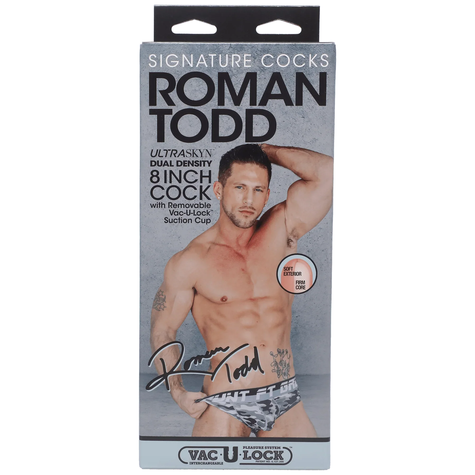 Signature Cocks Ultraskyn Roman Todd Dildo - Buy At Luxury Toy X - Free 3-Day Shipping