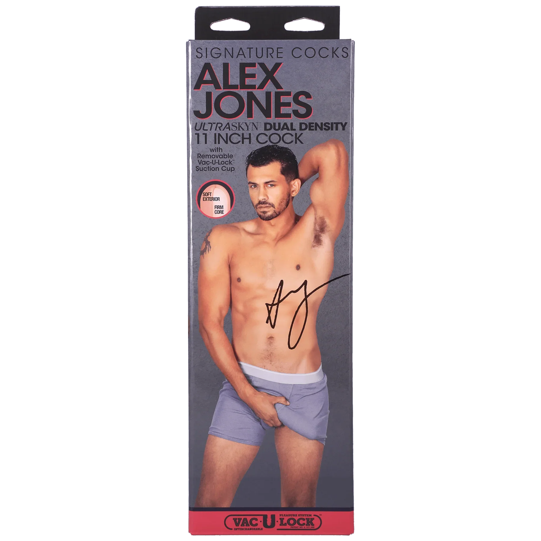 Signature Series Alex Jones ULTRASKYN 11" Dildo - Buy At Luxury Toy X - Free 3-Day Shipping
