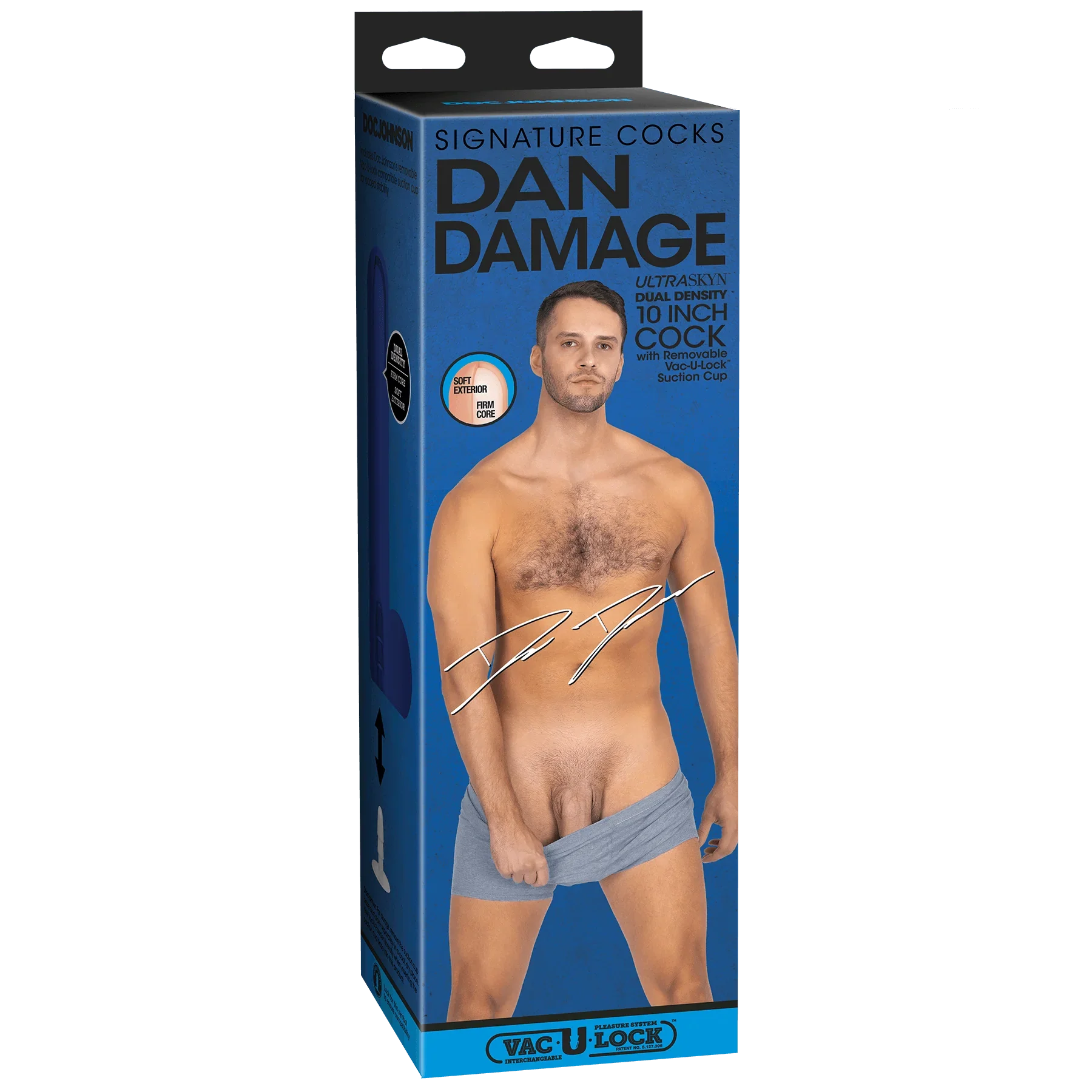 Signature Series Dan Damage 10" ULTRASKYN Dildo - Buy At Luxury Toy X - Free 3-Day Shipping