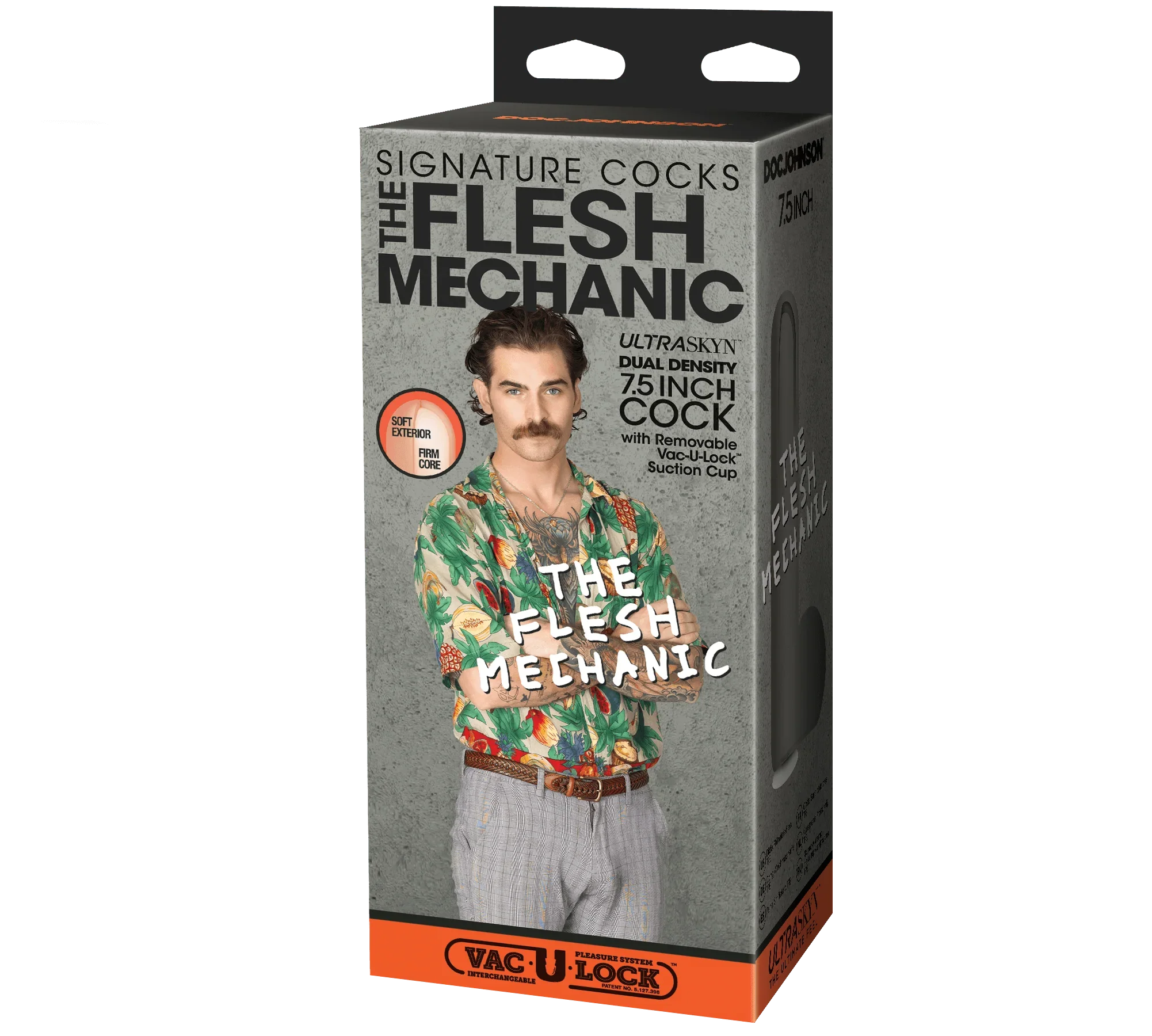 Signature Series The Flesh Mechanic 7.5" Dildo - Buy At Luxury Toy X - Free 3-Day Shipping