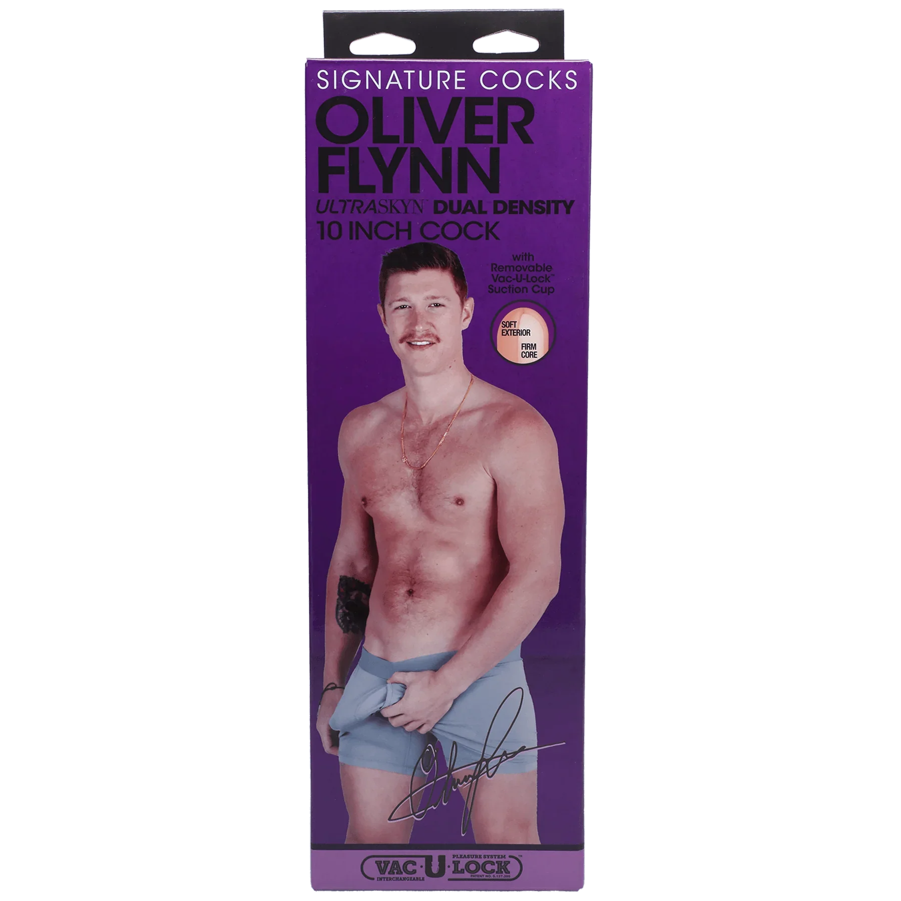 Signature Series Ultraskyn Oliver Flynn Dildo - Buy At Luxury Toy X - Free 3-Day Shipping