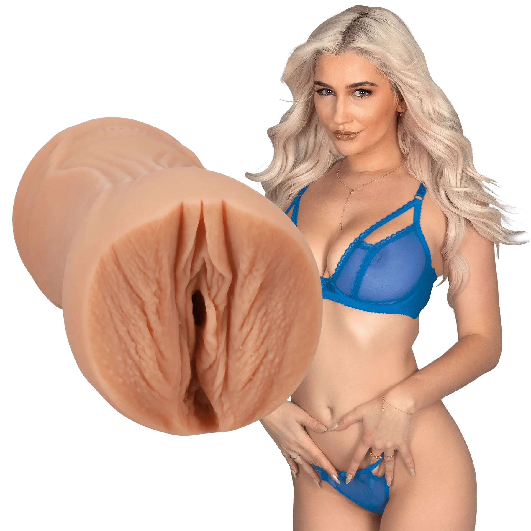 Signature Strokers - Skye Blue - ULTRASKYN Pocket Pussy - Buy At Luxury Toy X - Free 3-Day Shipping