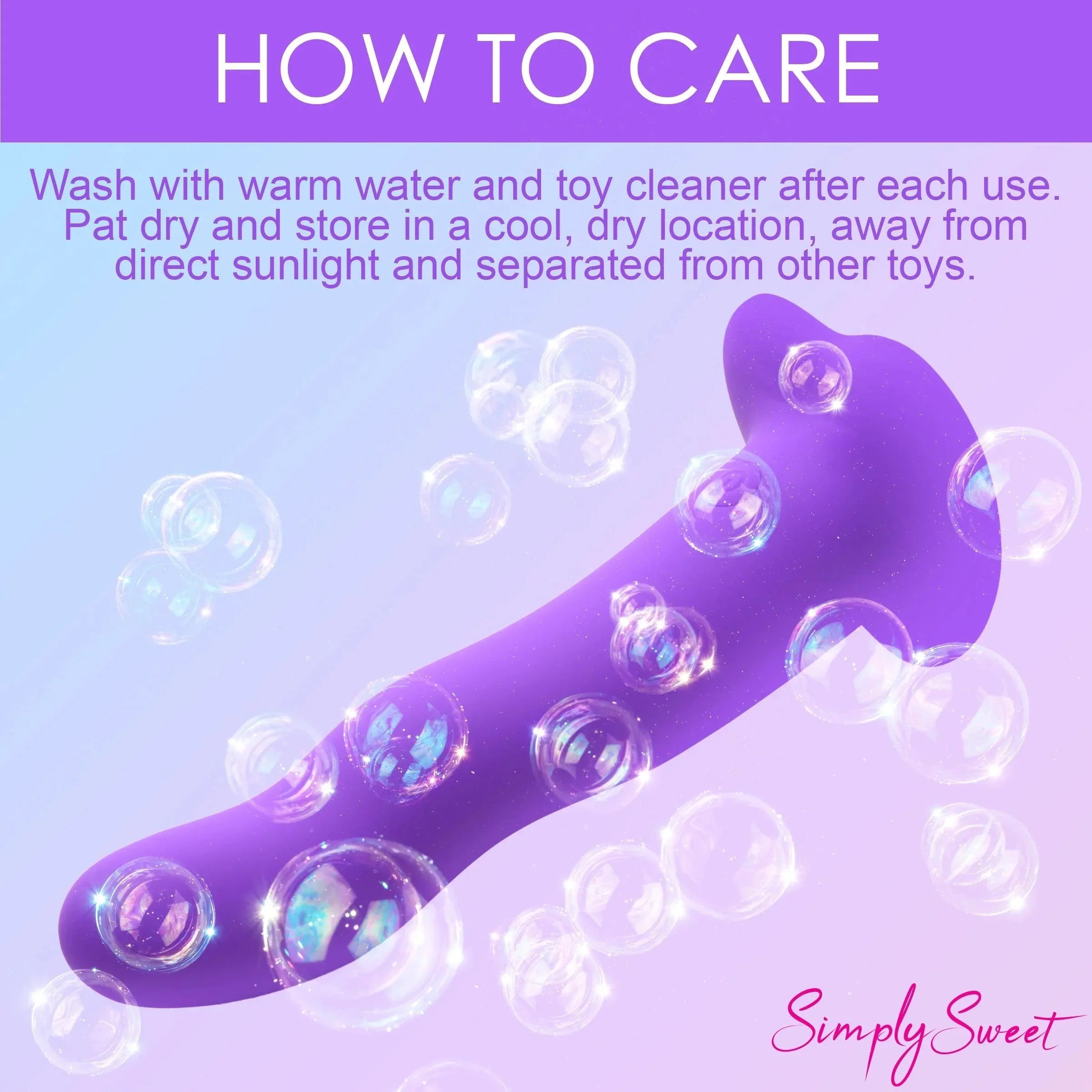 Simply Sweet 21X Vibrating Wavy Silicone Dildo W/ Remote - Buy At Luxury Toy X - Free 3-Day Shipping