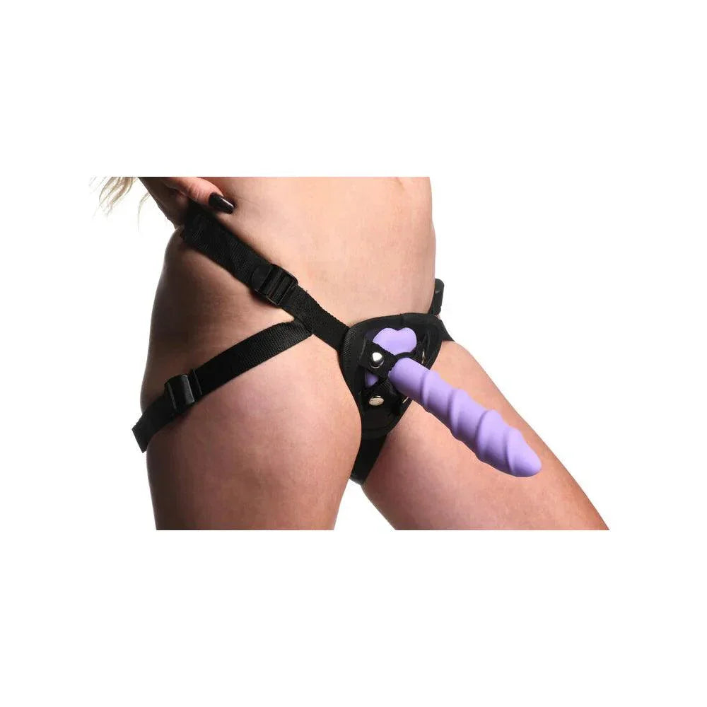 Simply Sweet Swirl 7 in. Silicone Dildo - Buy At Luxury Toy X - Free 3-Day Shipping