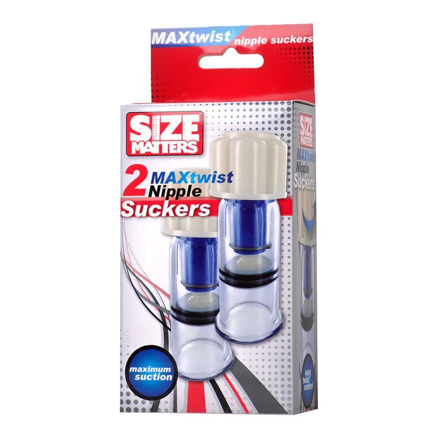 Size Matters Max-Twist Nipple Suckers - Buy At Luxury Toy X - Free 3-Day Shipping