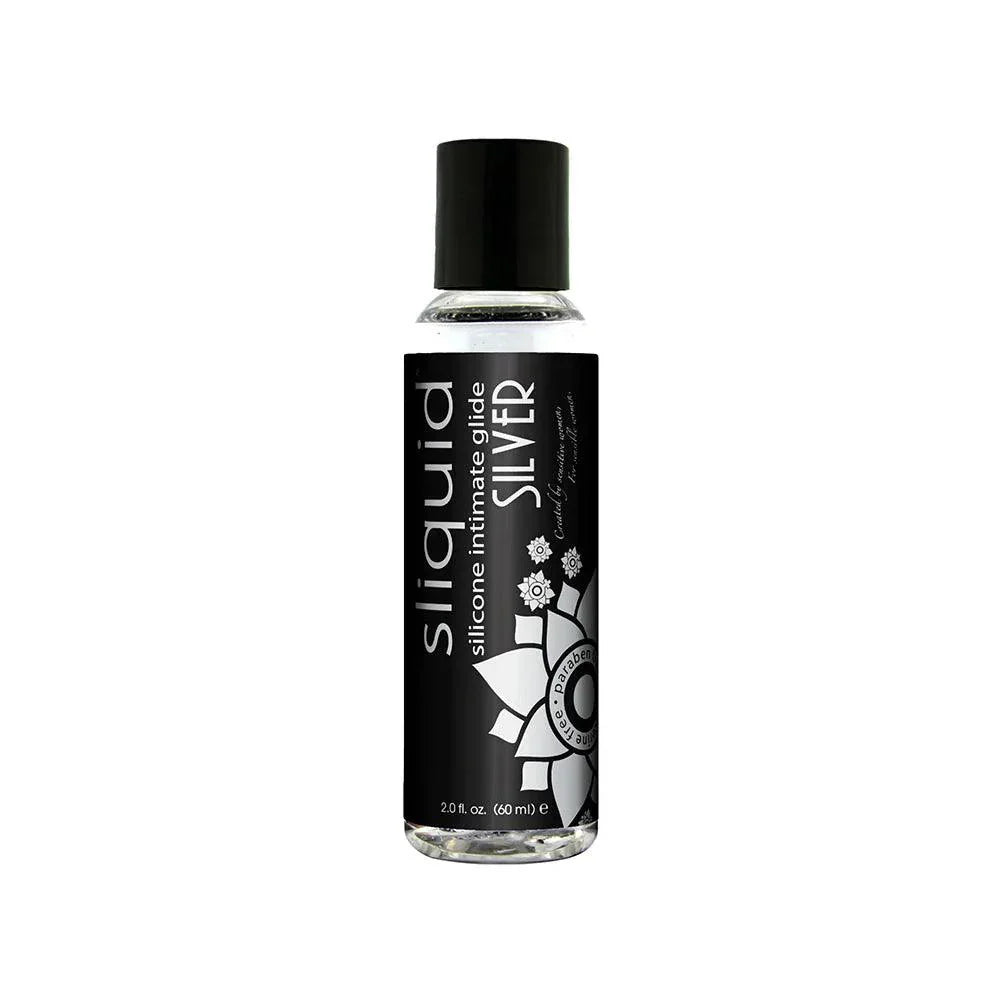 Sliquid Naturals Silver Silicone Lubricant - Buy At Luxury Toy X - Free 3-Day Shipping