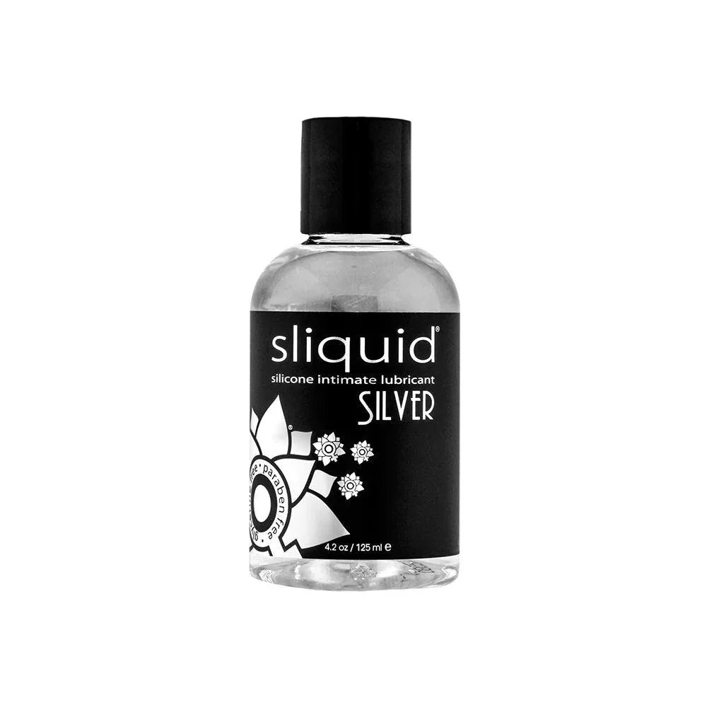 Sliquid Naturals Silver Silicone Lubricant - Buy At Luxury Toy X - Free 3-Day Shipping