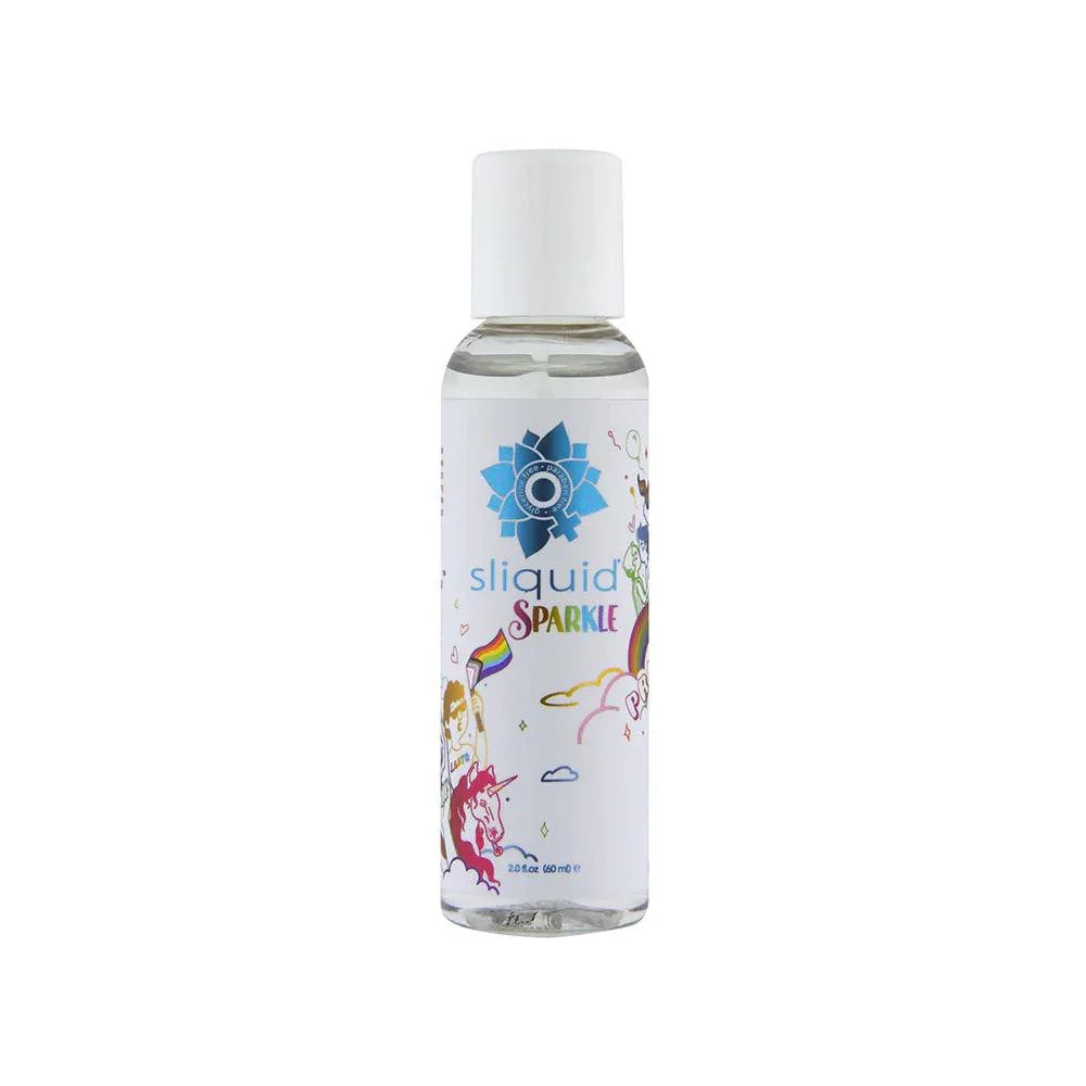 Sliquid Naturals Sparkle Pride Water-Based Lubricant - Buy At Luxury Toy X - Free 3-Day Shipping