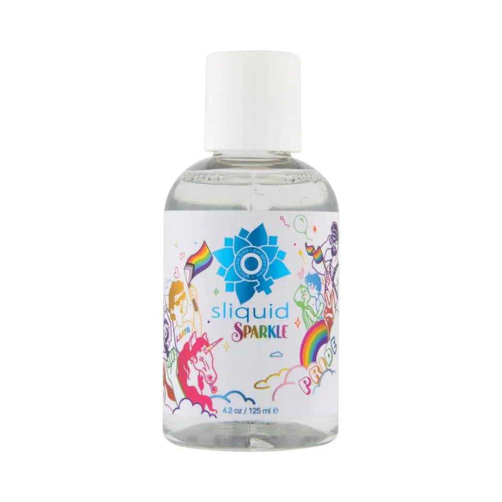 Sliquid Naturals Sparkle Pride Water-Based Lubricant - Buy At Luxury Toy X - Free 3-Day Shipping