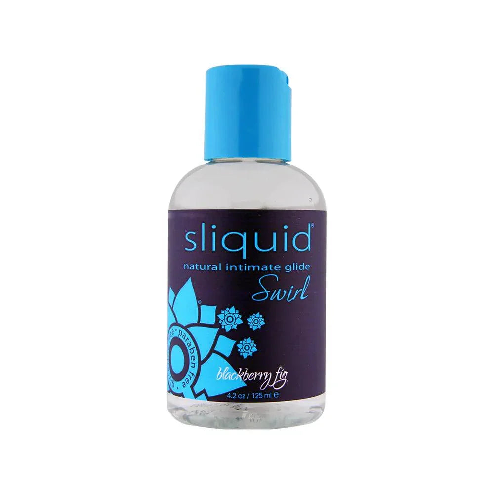 Sliquid Naturals Swirl Water Based Flavored Lubricant - 4.2oz - Buy At Luxury Toy X - Free 3-Day Shipping
