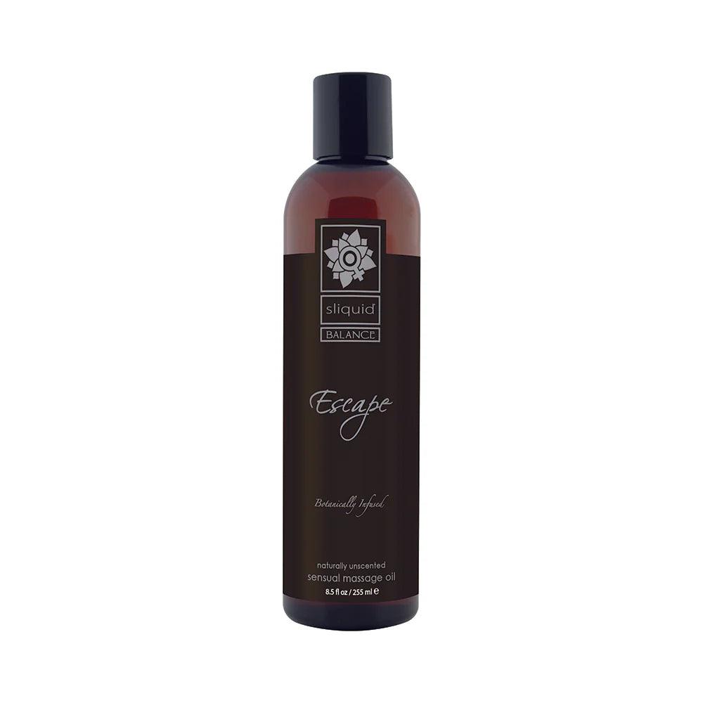 Sliquid Organics Balance Massage Oil Escape (Unscented) - Buy At Luxury Toy X - Free 3-Day Shipping