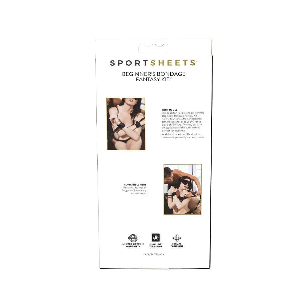 Sportsheets Beginner's Bondage Fantasy Kit - Buy At Luxury Toy X - Free 3-Day Shipping
