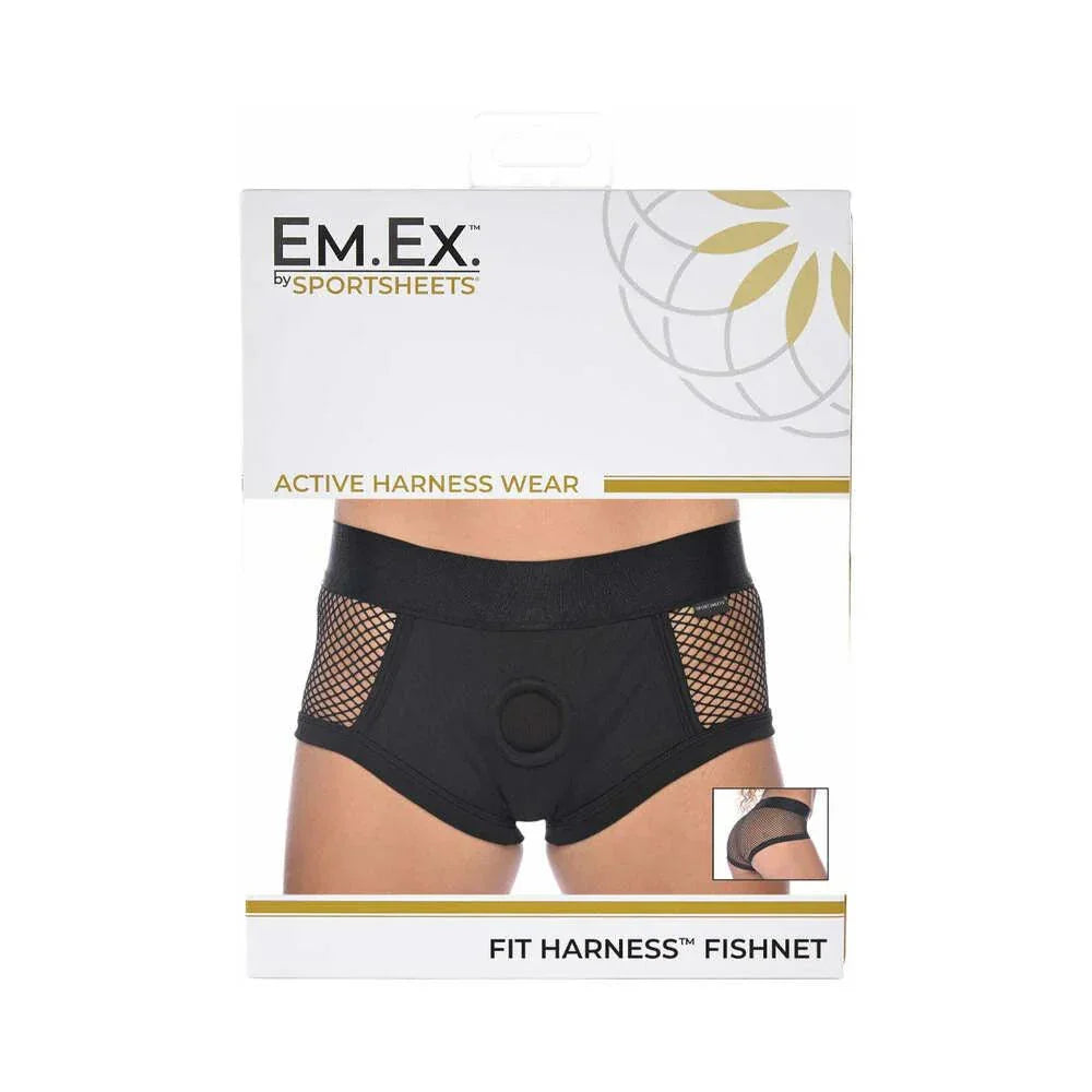 Sportsheets Em.Ex. Fit Harness Fishnet - Buy At Luxury Toy X - Free 3-Day Shipping