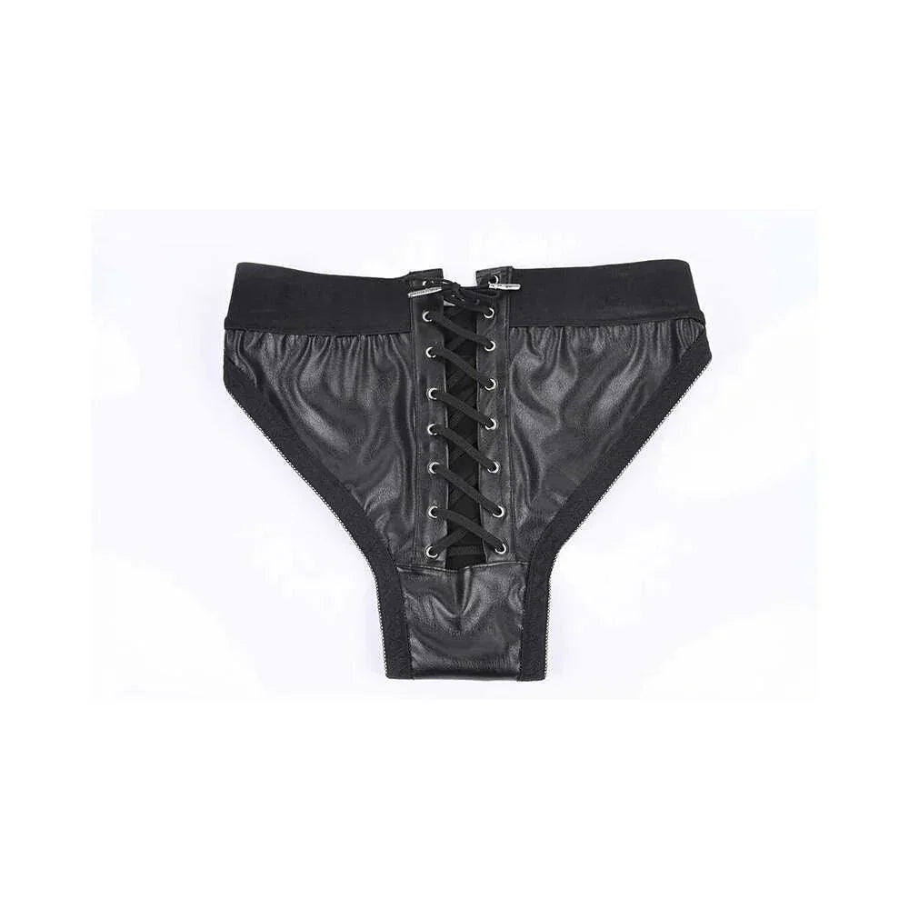 Sportsheets Em.Ex. Fit Harness Patent Corset - Buy At Luxury Toy X - Free 3-Day Shipping