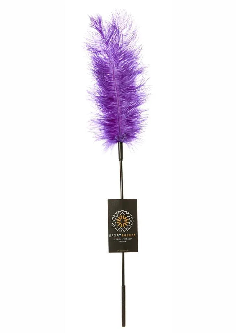 Sportsheets Ostrich Feather Tickler - Buy At Luxury Toy X - Free 3-Day Shipping