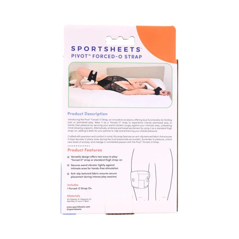 Sportsheets Pivot 2 in 1 Forced-O Strap - Buy At Luxury Toy X - Free 3-Day Shipping