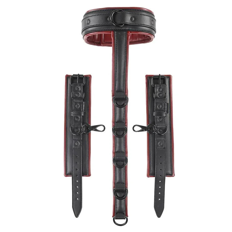 Sportsheets Saffron Adjustable Neck & Wrist Restraints - Buy At Luxury Toy X - Free 3-Day Shipping