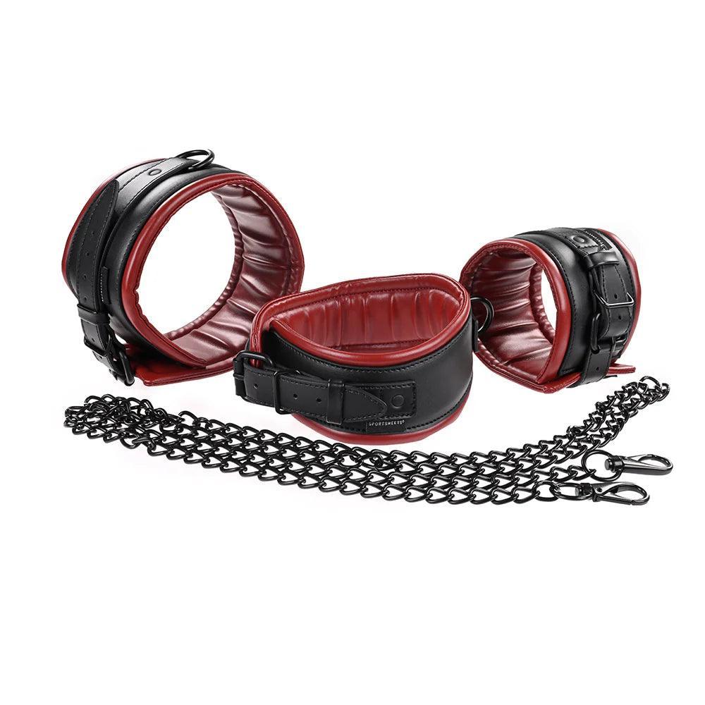 Sportsheets Saffron Chained & Tamed 3-Piece Bondage Kit - Buy At Luxury Toy X - Free 3-Day Shipping