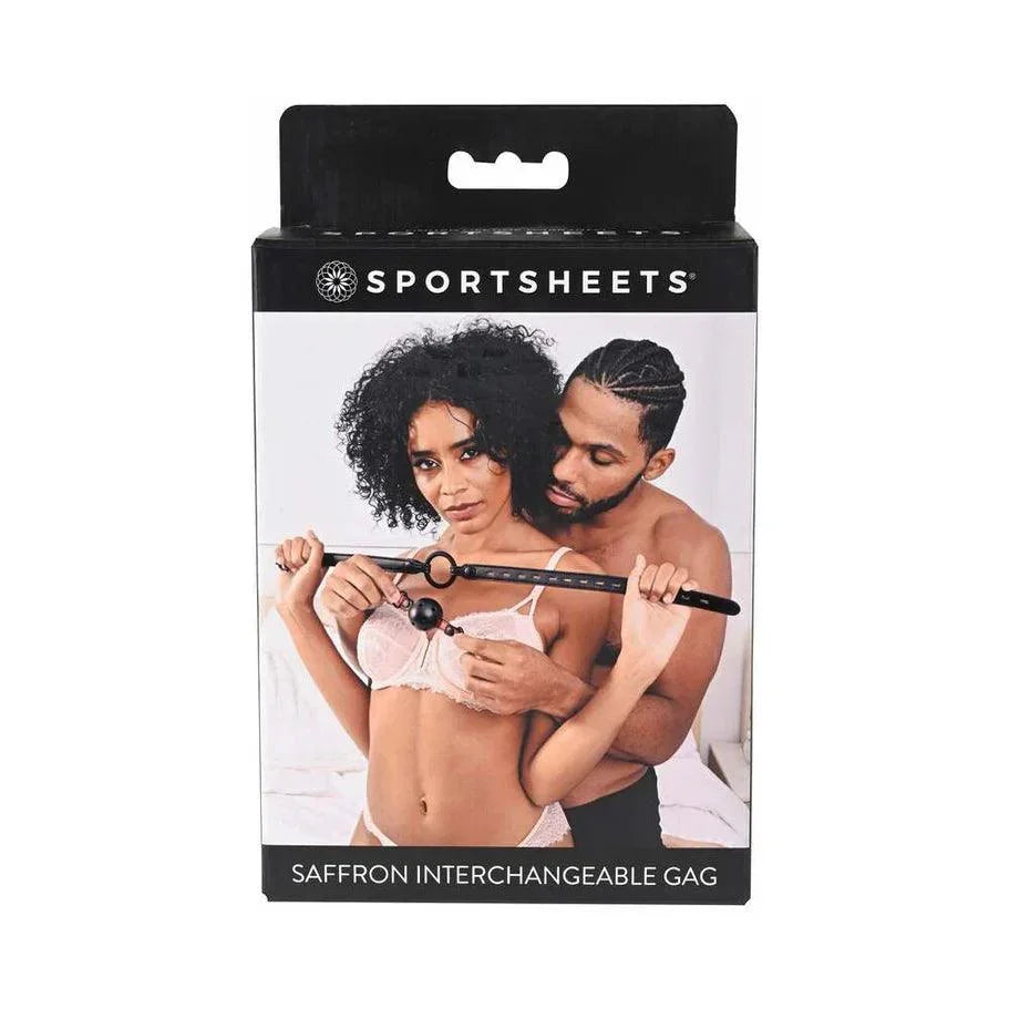 Sportsheets Saffron Interchangeable Gag with Adjustable Buckle - Buy At Luxury Toy X - Free 3-Day Shipping