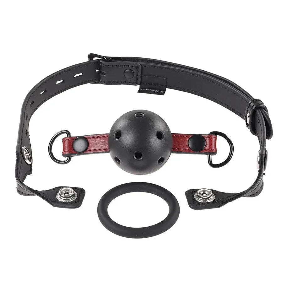 Sportsheets Saffron Interchangeable Gag with Adjustable Buckle - Buy At Luxury Toy X - Free 3-Day Shipping