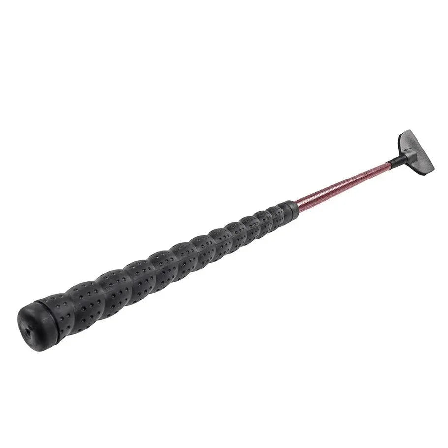 Sportsheets Saffron Leather Crop with Rubberized Grip - Buy At Luxury Toy X - Free 3-Day Shipping