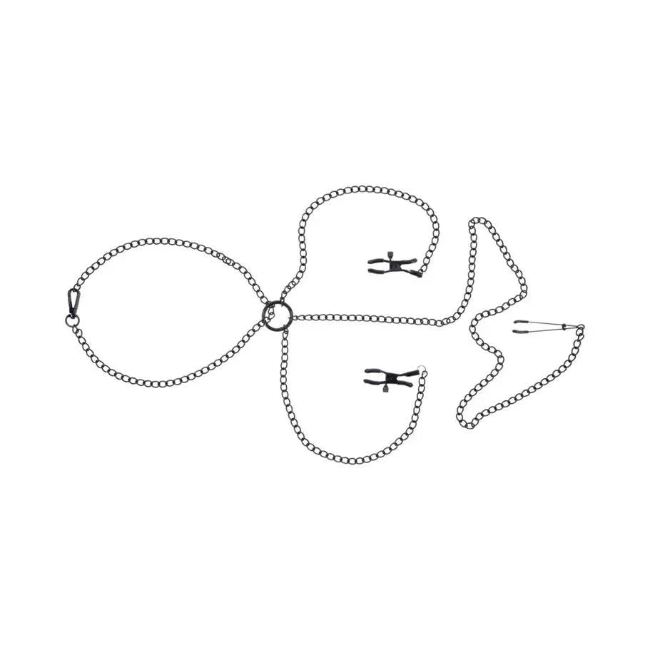 Sportsheets Saffron Nipple to Clit Set - Buy At Luxury Toy X - Free 3-Day Shipping