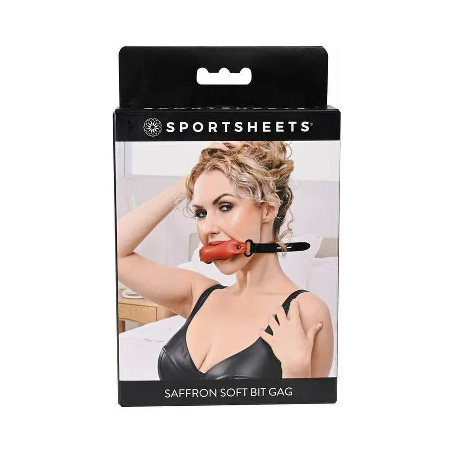 Sportsheets Saffron Soft Bit Gag with Adjustable Buckle - Buy At Luxury Toy X - Free 3-Day Shipping