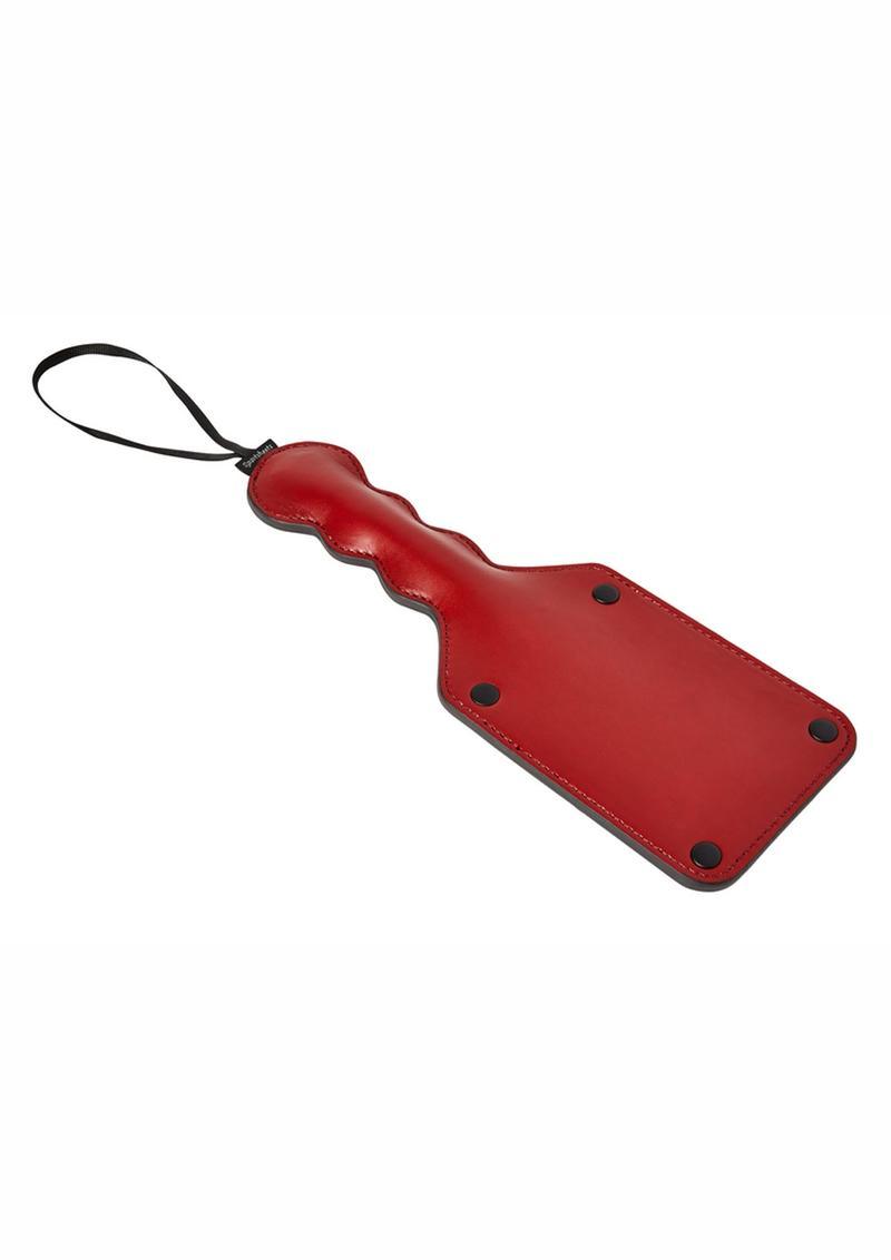 Sportsheets Saffron Square Paddle Red - Buy At Luxury Toy X - Free 3-Day Shipping