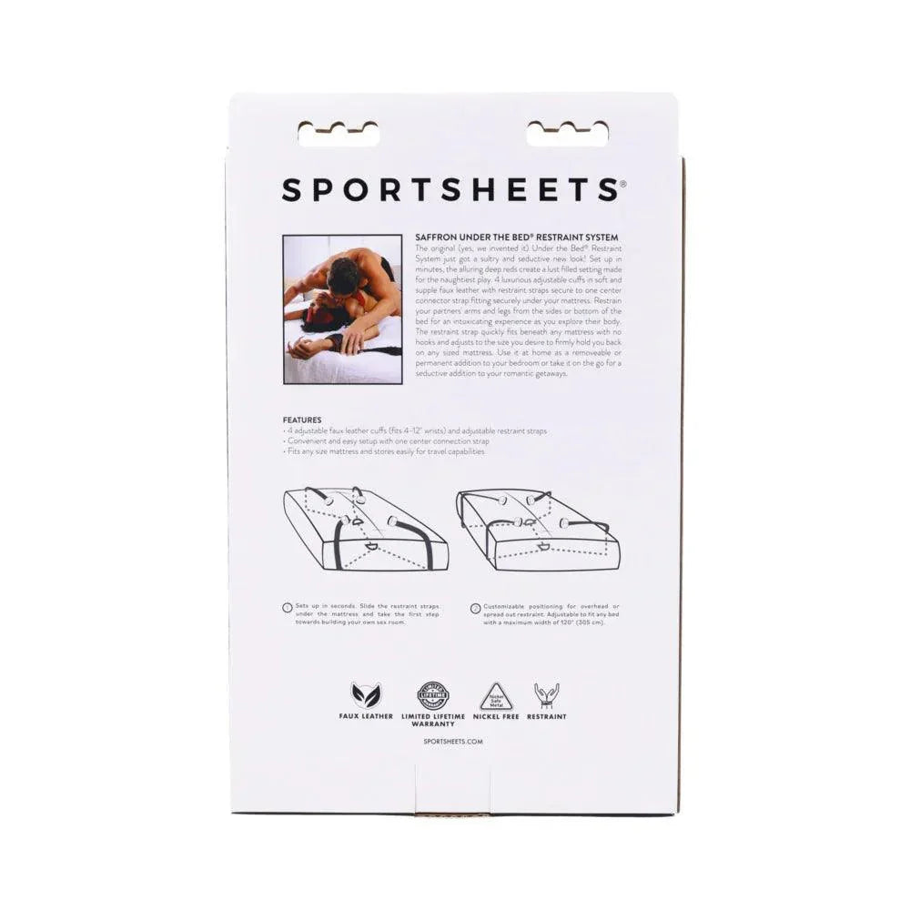 Sportsheets Saffron Under the Bed Restraint System - Buy At Luxury Toy X - Free 3-Day Shipping