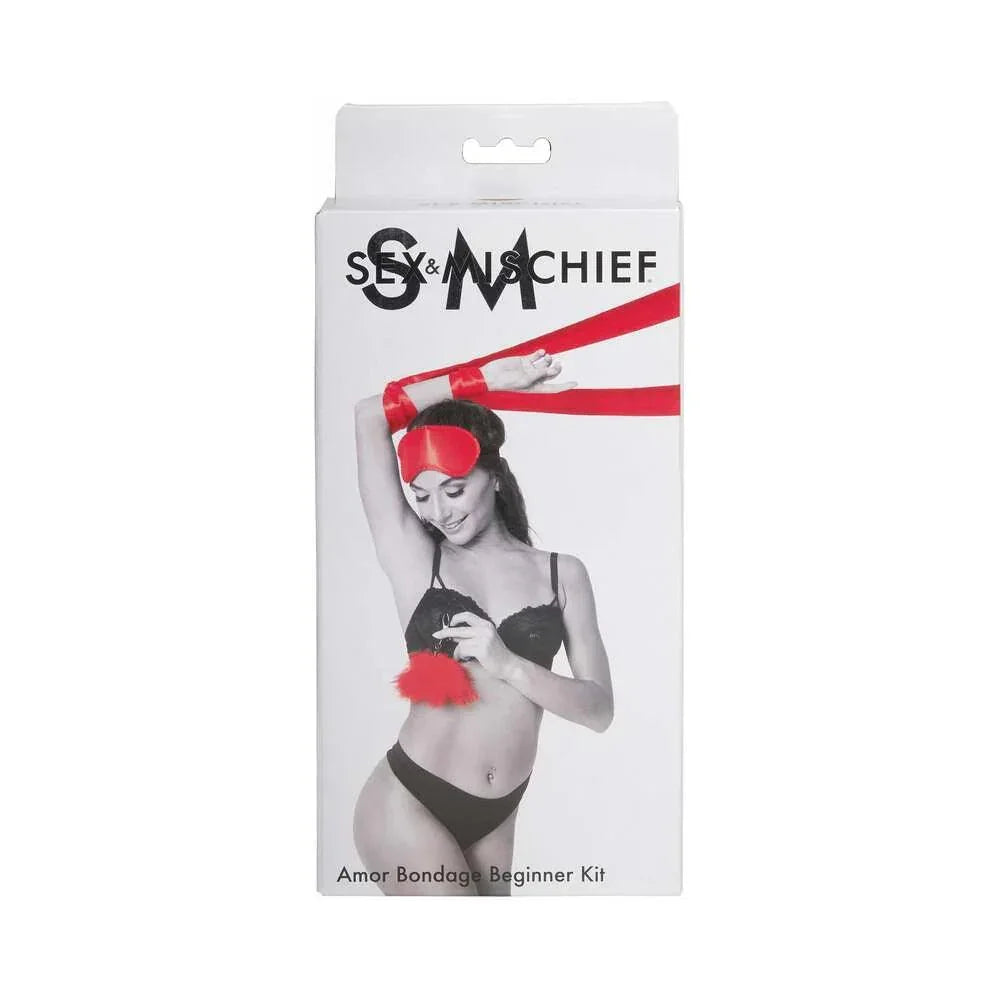 Sportsheets Sex & Mischief Amor 5-Piece Bondage Beginner Kit - Buy At Luxury Toy X - Free 3-Day Shipping