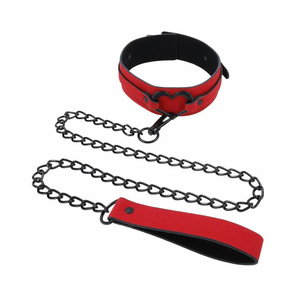 Sportsheets Sex & Mischief Amor Collar and Leash - Buy At Luxury Toy X - Free 3-Day Shipping