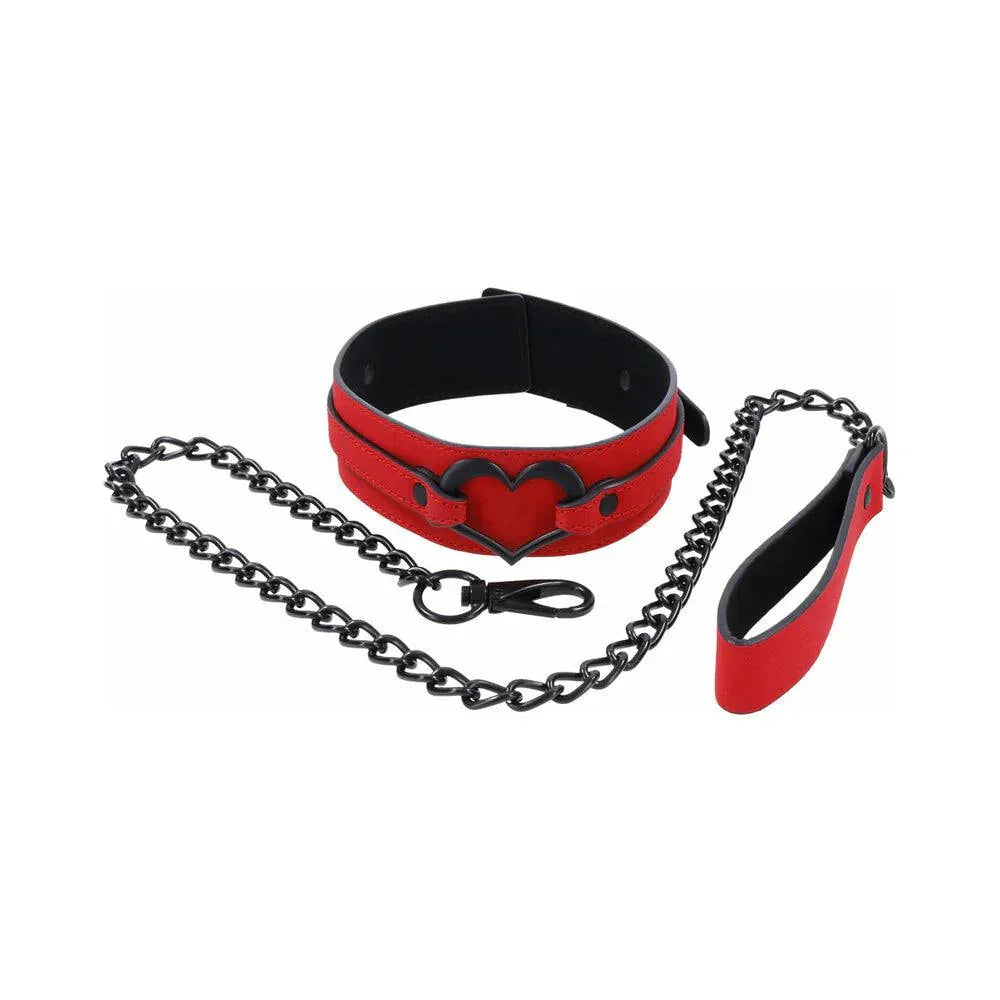 Sportsheets Sex & Mischief Amor Collar and Leash - Buy At Luxury Toy X - Free 3-Day Shipping