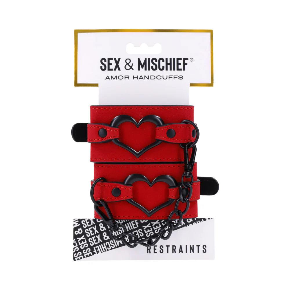Sportsheets Sex & Mischief Amor Handcuffs - Buy At Luxury Toy X - Free 3-Day Shipping