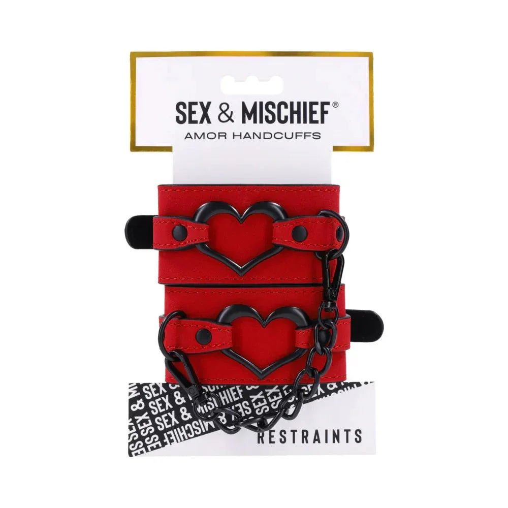 Sportsheets Sex & Mischief Amor Handcuffs - Buy At Luxury Toy X - Free 3-Day Shipping