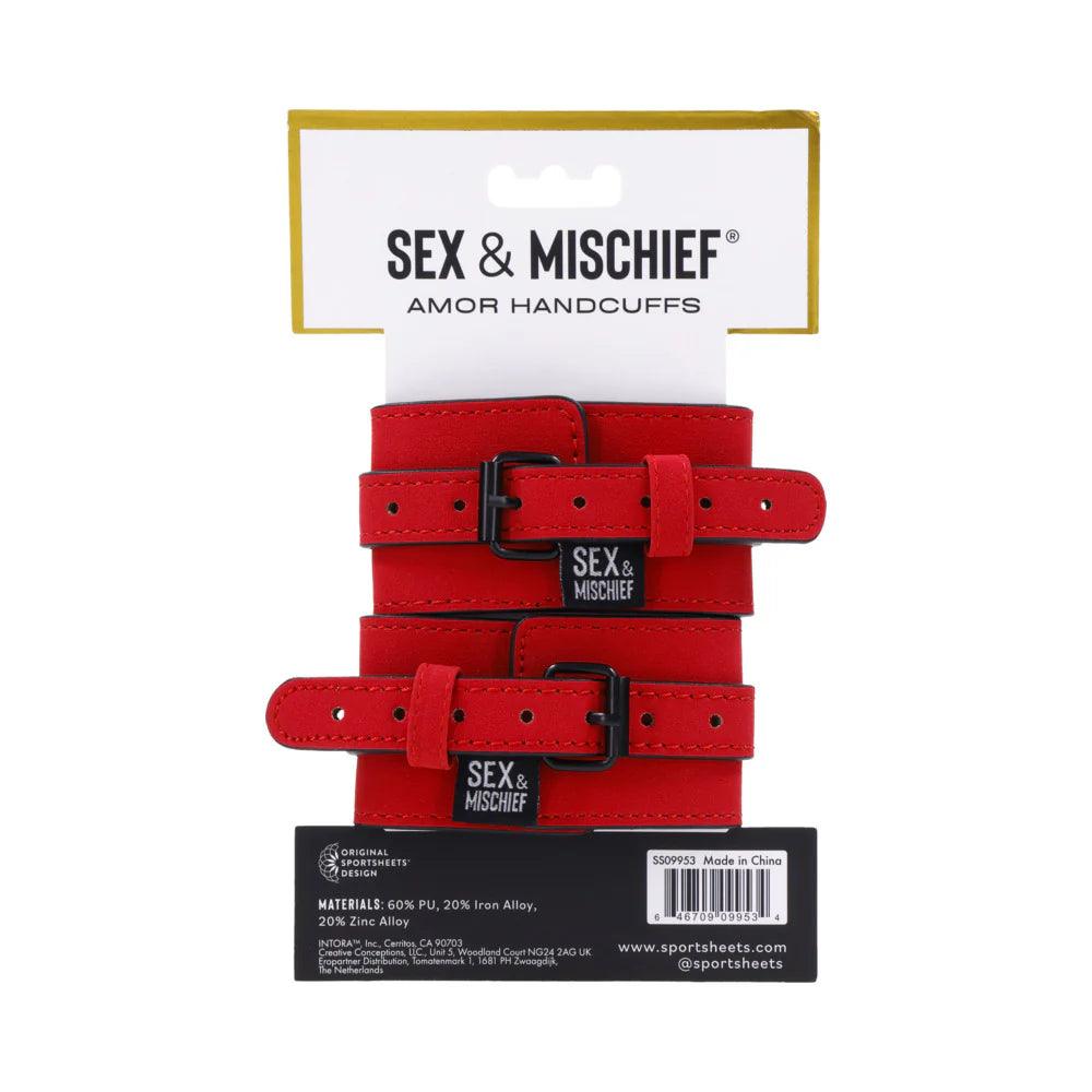 Sportsheets Sex & Mischief Amor Handcuffs - Buy At Luxury Toy X - Free 3-Day Shipping