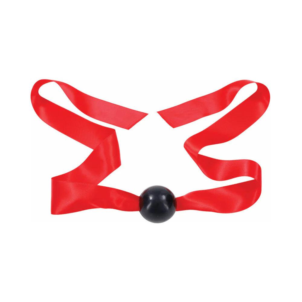 Sportsheets Sex & Mischief Amor Satin Ball Gag - Buy At Luxury Toy X - Free 3-Day Shipping