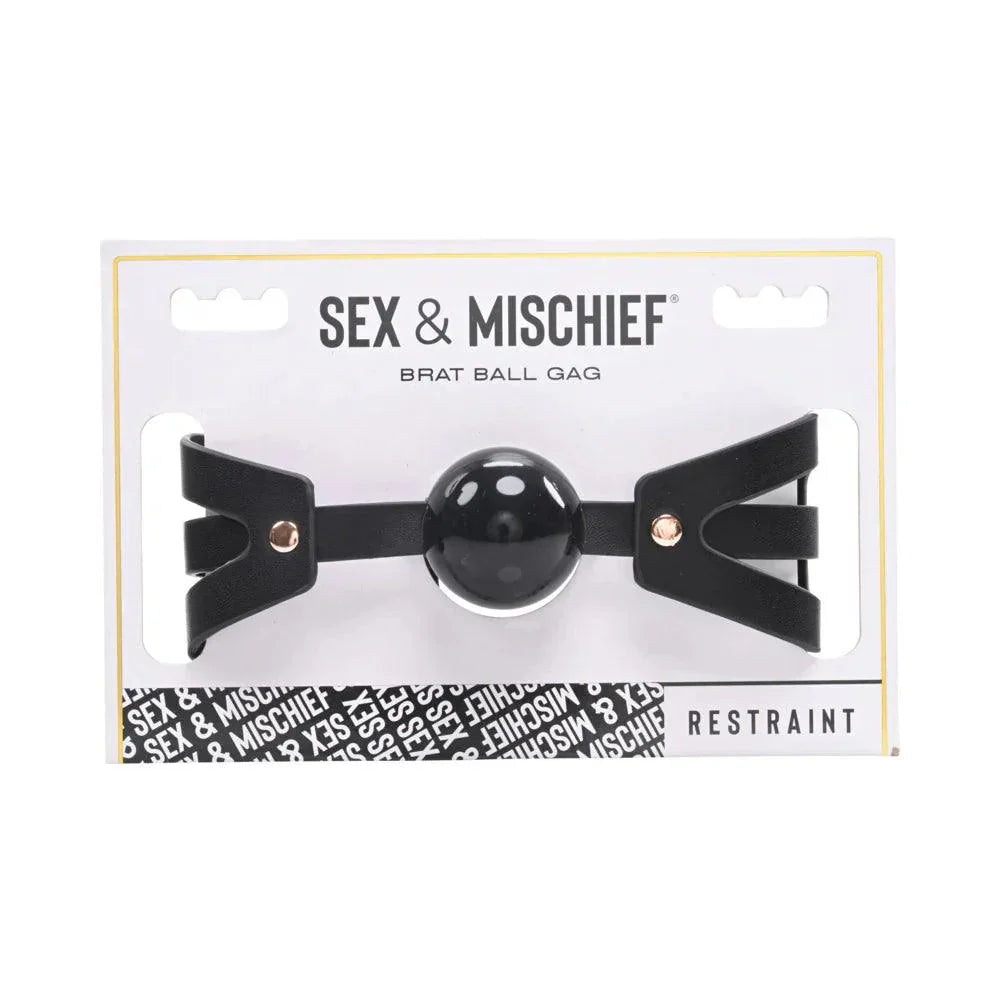 Sportsheets Sex & Mischief Brat Ball Gag - Buy At Luxury Toy X - Free 3-Day Shipping