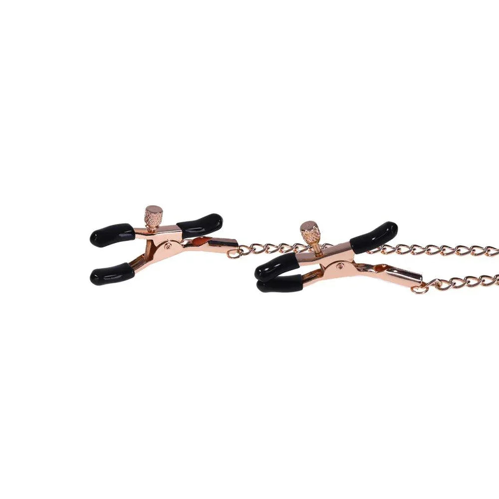 Sportsheets Sex & Mischief Brat Charmed Nipple Clamps - Buy At Luxury Toy X - Free 3-Day Shipping