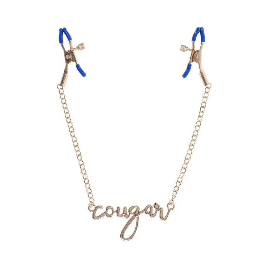 Sportsheets Sex & Mischief Cougar Nipple Clamps - Buy At Luxury Toy X - Free 3-Day Shipping