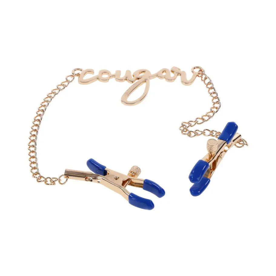 Sportsheets Sex & Mischief Cougar Nipple Clamps - Buy At Luxury Toy X - Free 3-Day Shipping