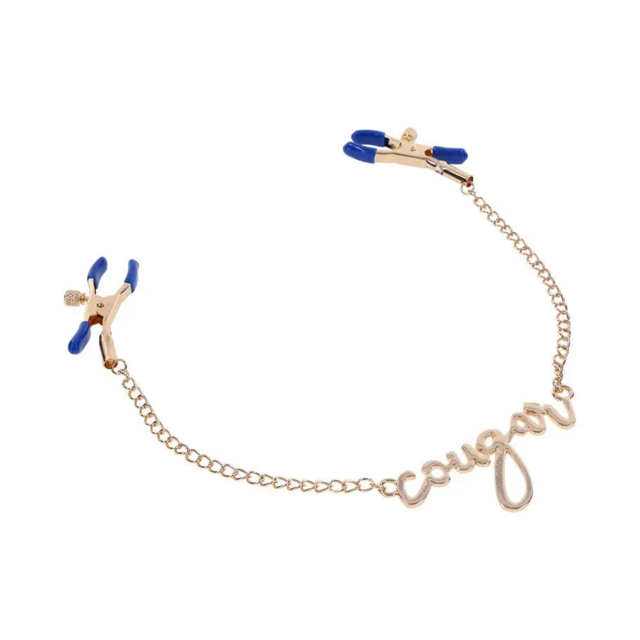 Sportsheets Sex & Mischief Cougar Nipple Clamps - Buy At Luxury Toy X - Free 3-Day Shipping