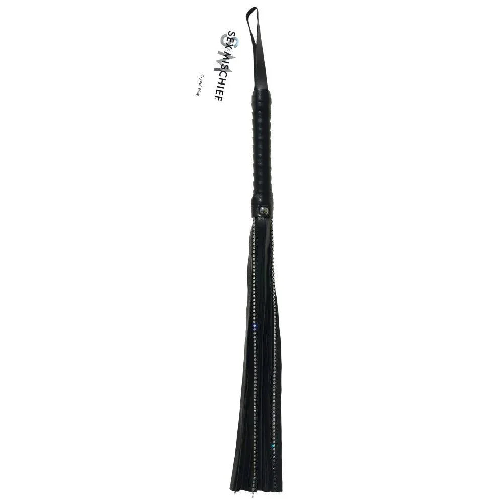 Sportsheets Sex & Mischief Crystal Whip - Buy At Luxury Toy X - Free 3-Day Shipping