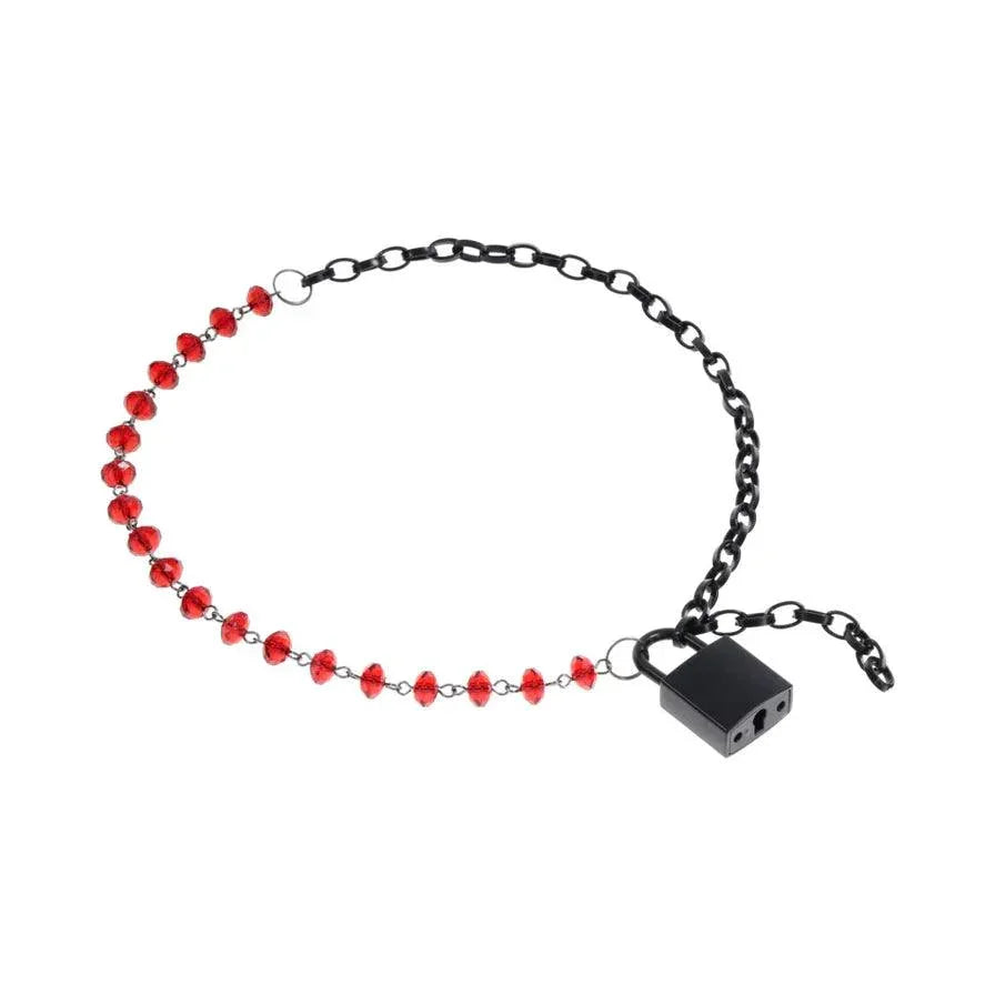Sportsheets Sex & Mischief Ex's & Oh's Crystal Day Collar - Buy At Luxury Toy X - Free 3-Day Shipping
