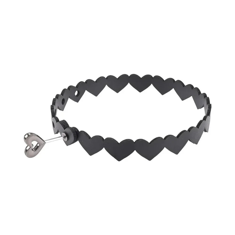 Sportsheets Sex & Mischief Heart Day Collar - Buy At Luxury Toy X - Free 3-Day Shipping