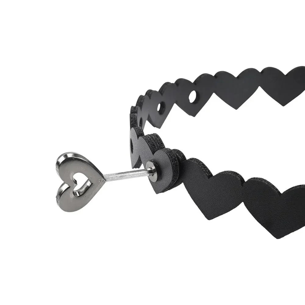 Sportsheets Sex & Mischief Heart Day Collar - Buy At Luxury Toy X - Free 3-Day Shipping