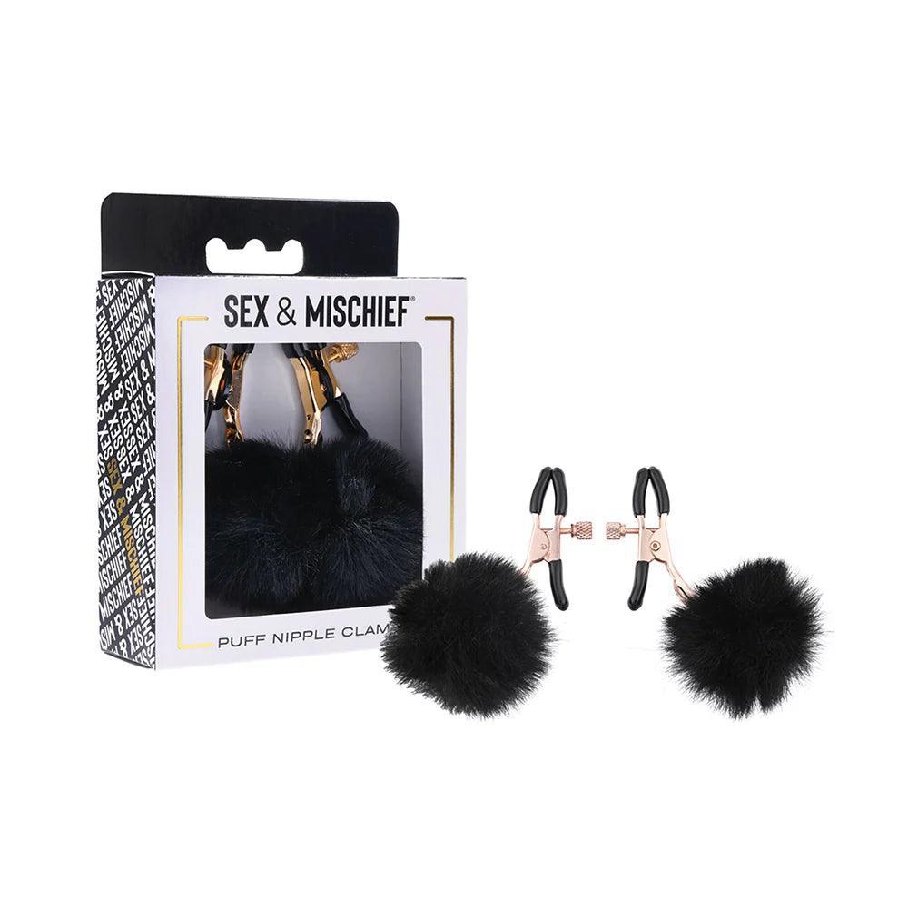 Sportsheets Sex & Mischief Puff Nipple Clamps - Buy At Luxury Toy X - Free 3-Day Shipping