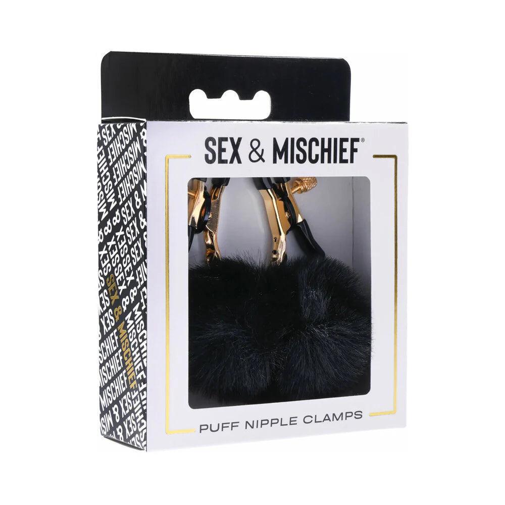 Sportsheets Sex & Mischief Puff Nipple Clamps - Buy At Luxury Toy X - Free 3-Day Shipping