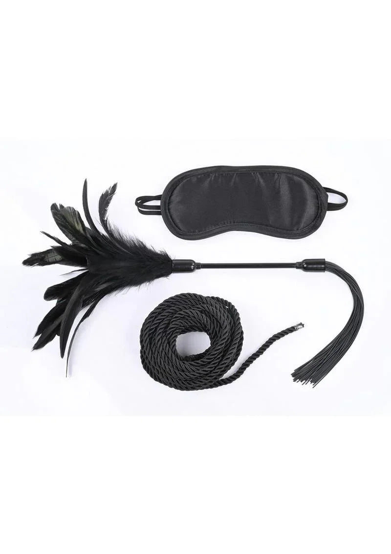 Sportsheets Sex & Mischief Shadow Tie and Tickle Kit - Buy At Luxury Toy X - Free 3-Day Shipping